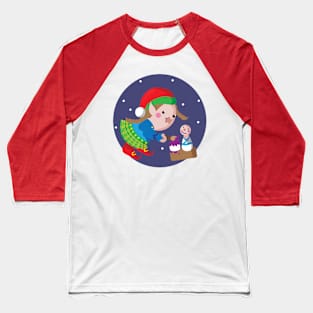 Elf Baseball T-Shirt